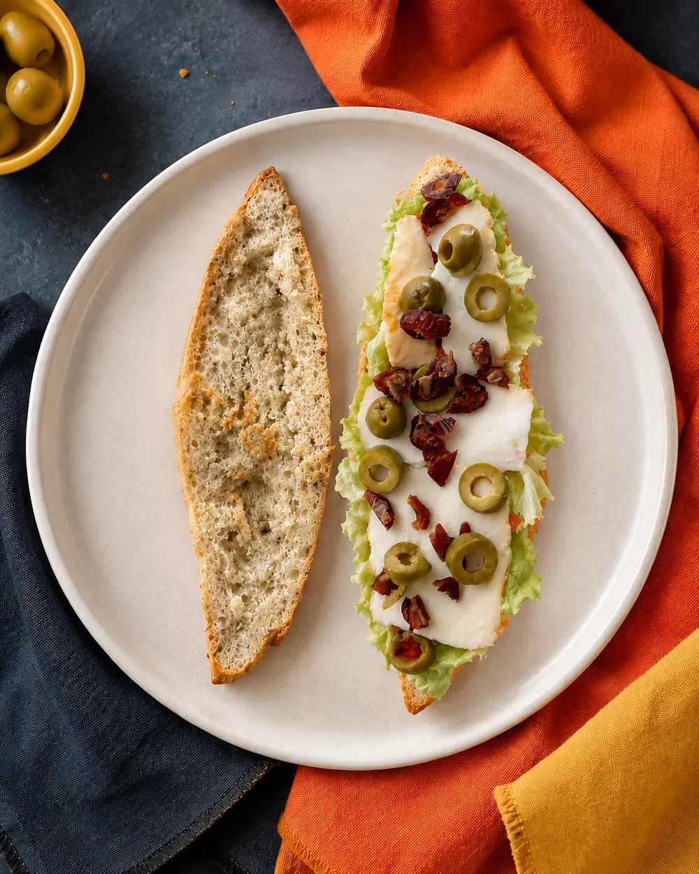 Bocadillo chorizo chacón