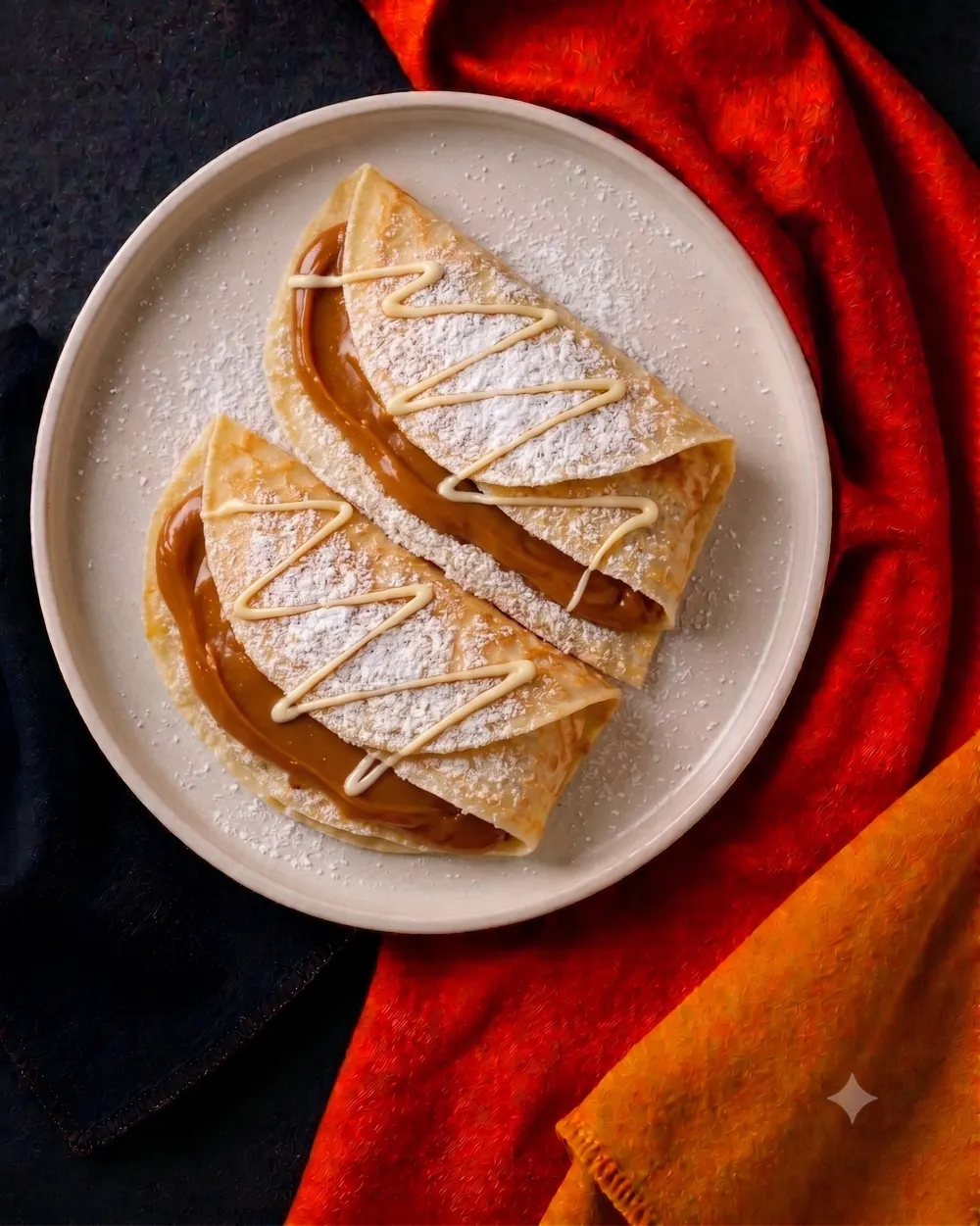 Crepe dulce de leche