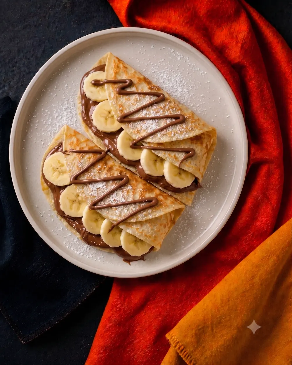 Crepe de Nutella y plátano