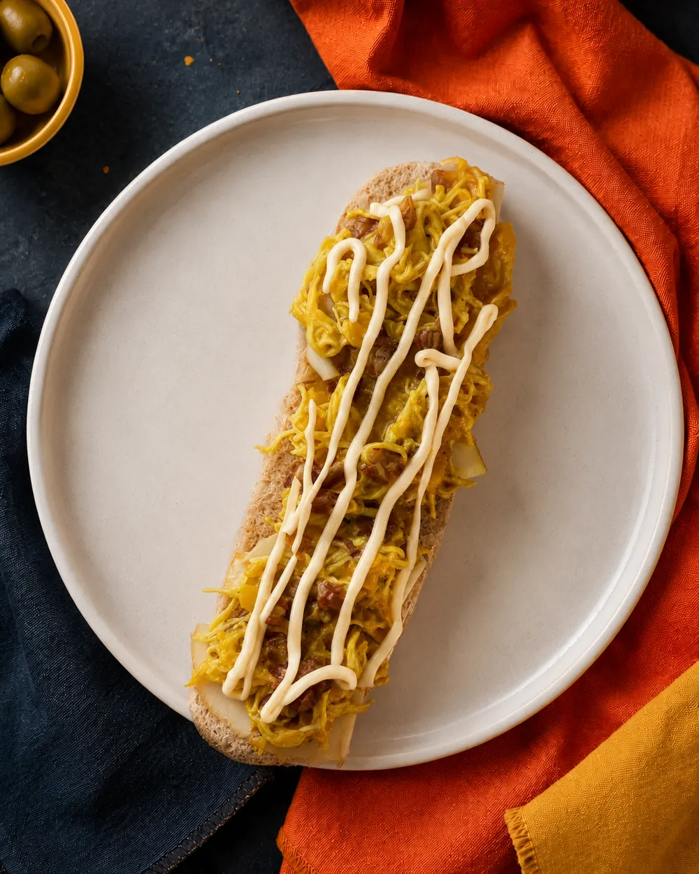 Tostada de mostacilla