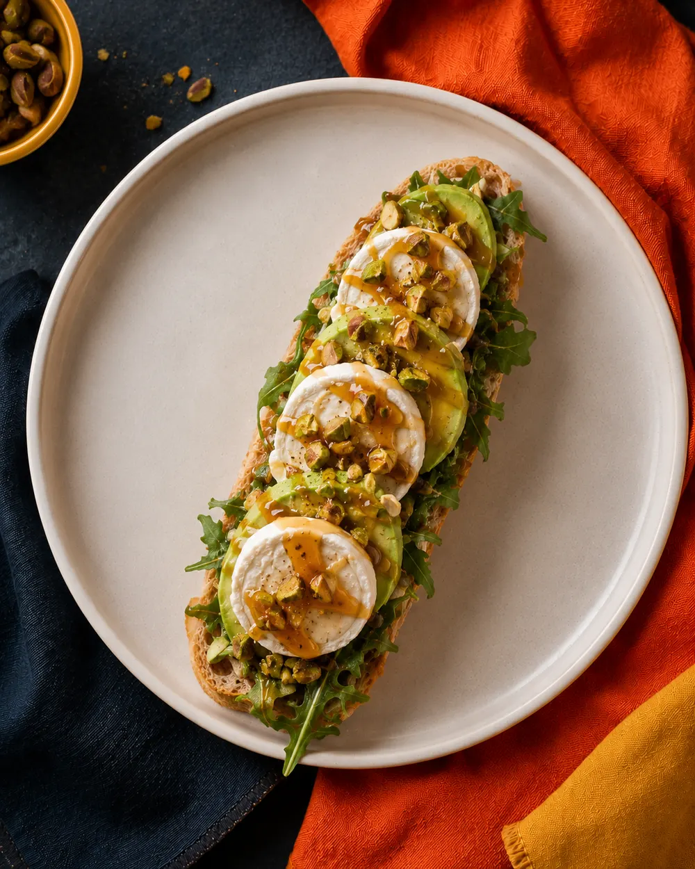 Tostada rulo