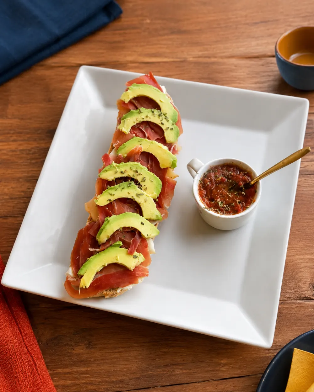 Tostada de serrano